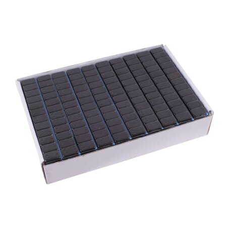 Klebegewichte 6 kg 100x60 g Streifen 12x5 g Auswuchtgewichte schwarz Kleberiegel