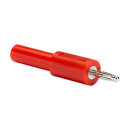 Adapter 4mm Buchse auf 2mm Stecker Rot