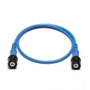 BNC zu BNC Kabel 0,5 m Blau