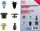 Vehicle Tightening Clips 300 parts (for Opel)