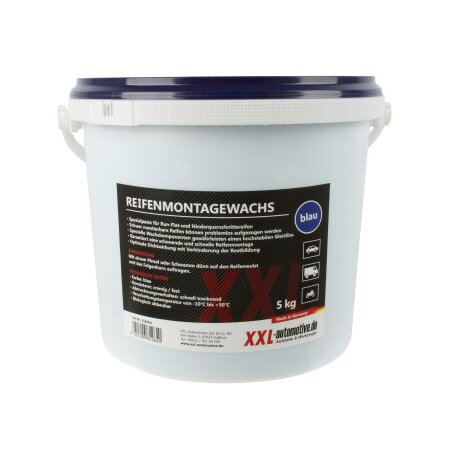 Reifenmontagepaste Reifenmontierpaste blau 5kg Reifenmontagewax Montagewax