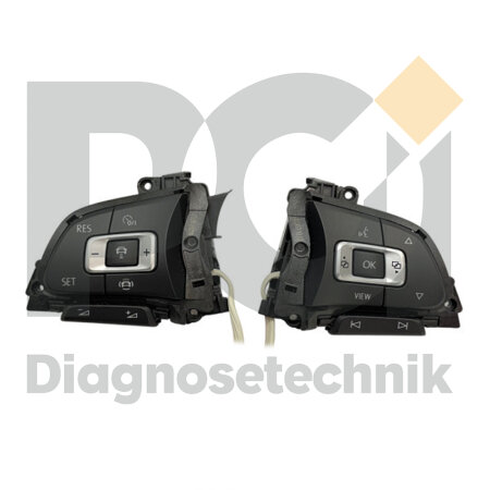 Lenkradtasten original VW 5G0959442AB ICX + ACC + Assistenztaste für Multifunktionslenkrad MFL