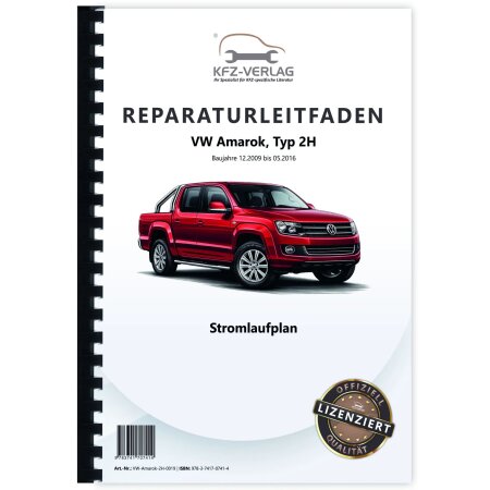 Stromlaufplan VW Amarok Typ 2H 2009-2016