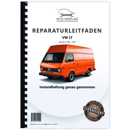 Reparaturanleitung VW LT 1986-1996 Instandhaltung Inspektion Wartung