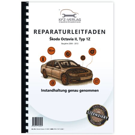 Reparaturanleitung SKODA Octavia 1Z 2004-2013 Instandhaltung Inspektion Wartung