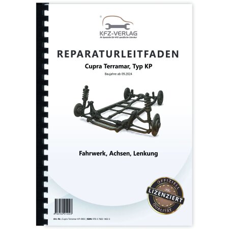 Reparaturanleitung Cupra Terramar Typ KP ab 2024 Fahrwerk Achsen Lenkung