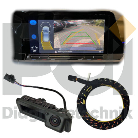 VW Rückfahrkamera Nachrüstsatz für VW Golf 8 Variant und Alltrack