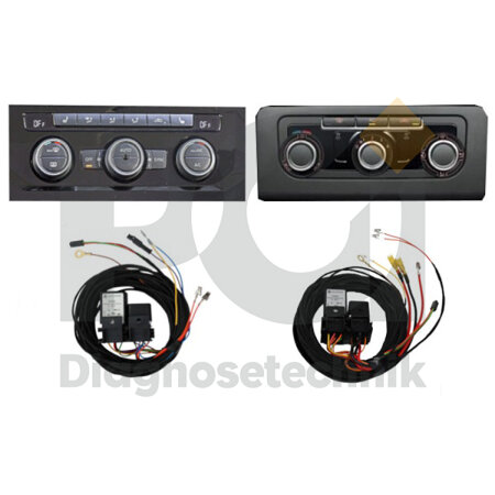 Umrüstsatz Zuheizer zur Standheizung für VW Caddy SA ab Baujahr 2015 bis 2020