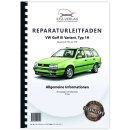 Reparaturanleitung VW Golf 3 Variant 1H 1993-1999 Klimaanlagen Kältemittel R134a