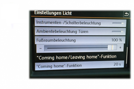 VW Golf 7 Lichtschalter Coming Home Lichtautomatik 5G0941431BD
