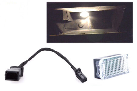 AUDI A1 8X Handschuhfachbeleuchtung Halogen - LED-Umbaupaket