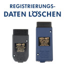 VCDS HEX-V2 / HEX-NET Registrierungsdaten löschen