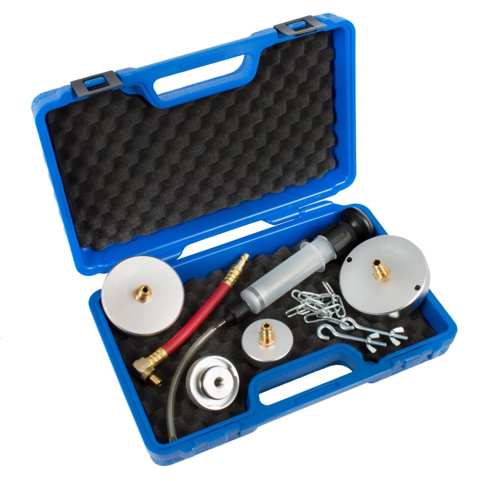 BELEY 17PCS Bremsenentlüftungsgerät Adapter Set  Hauptbremszylinder-Entlüftungs-Werkzeugsatz für Bremsenentlüfter Auto  Bremsenentlüftungsgerät kfz : : Auto & Motorrad