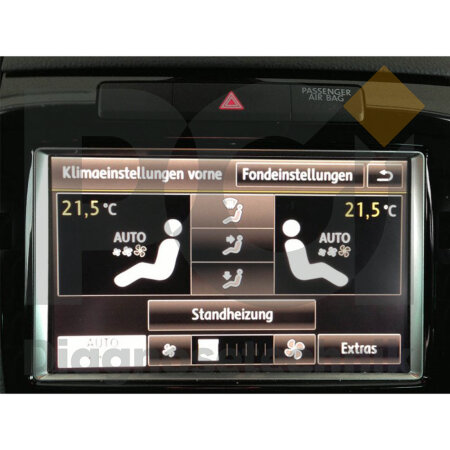 Zuheizer zur Standheizung + GSM APP Steuerung für VW T5 7E ab 2010